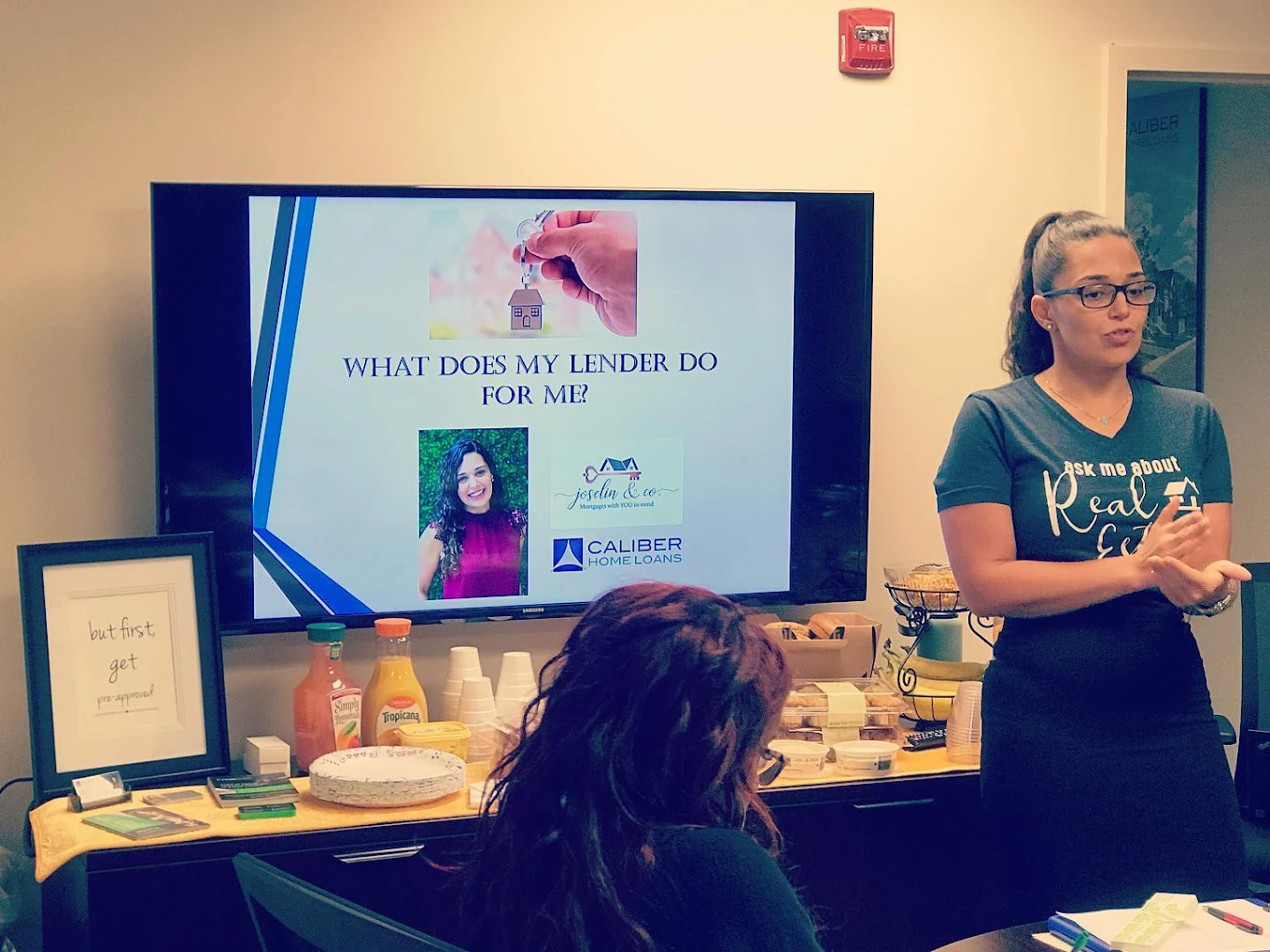 “What does my lender do for me?” — client workshop