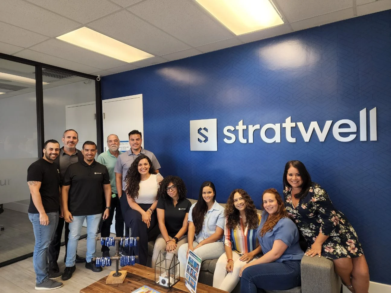 On-site with the Stratwell team